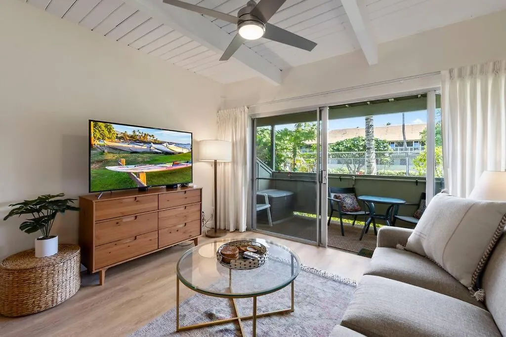 Apartamento Kihei Bay Surf 140 - Remodeled Ground Floor Kihei Gem Across From Beach Estados Unidos da América